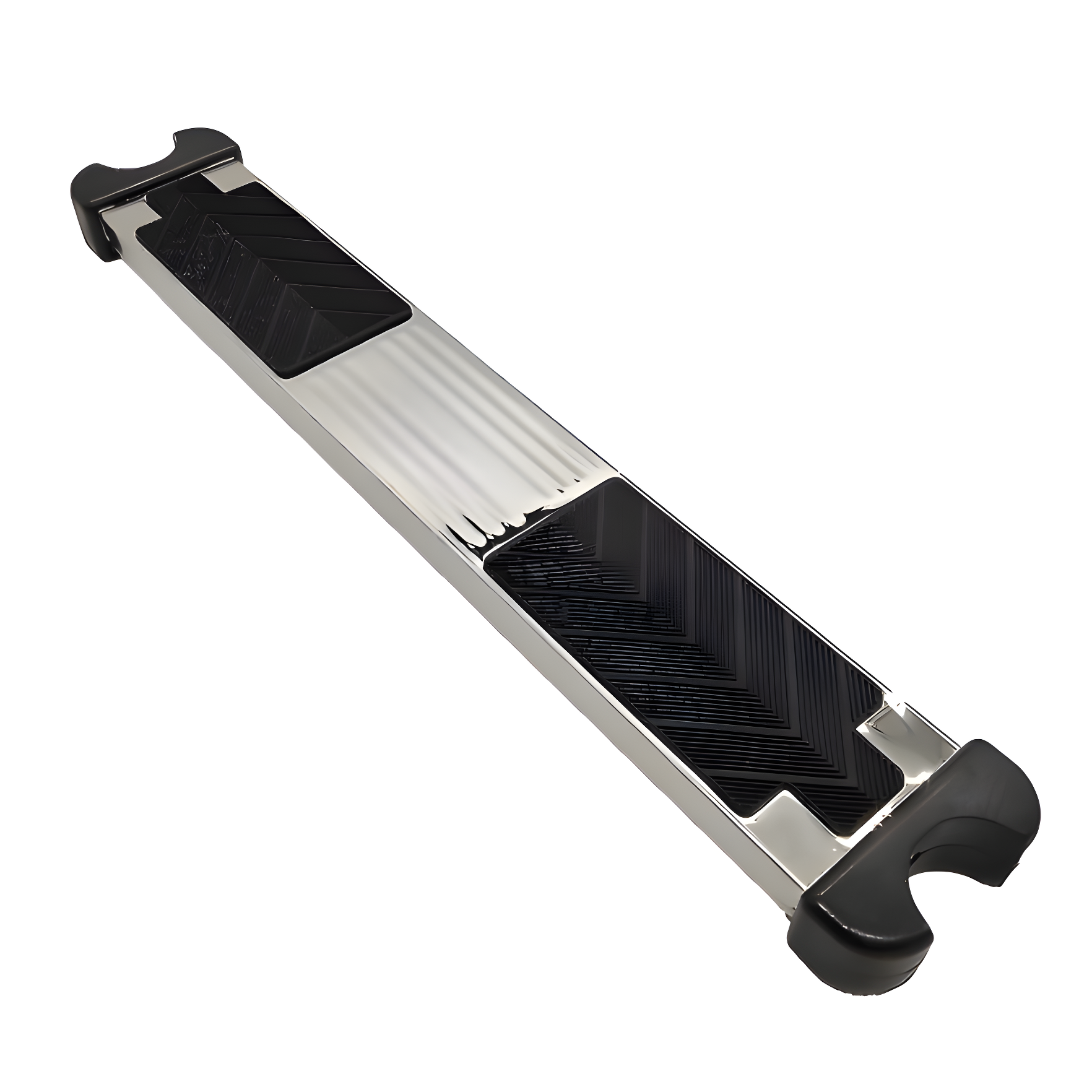 Marche d`échelle avec patins antidérapants