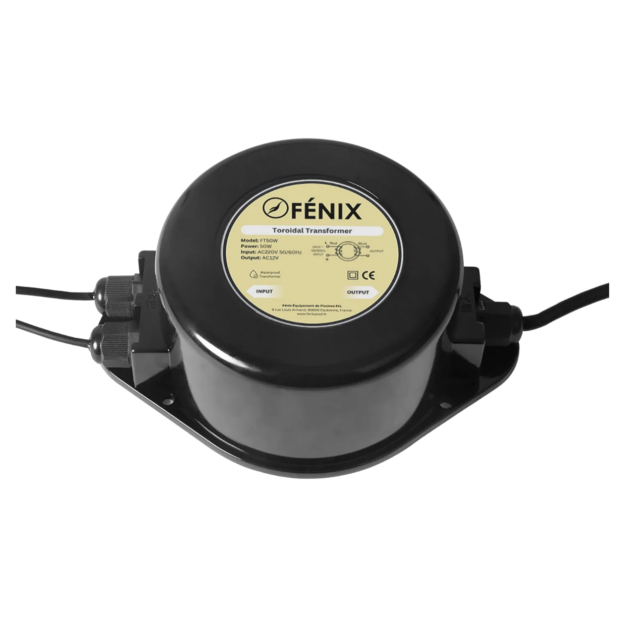 Transformateur toroïdal étanche